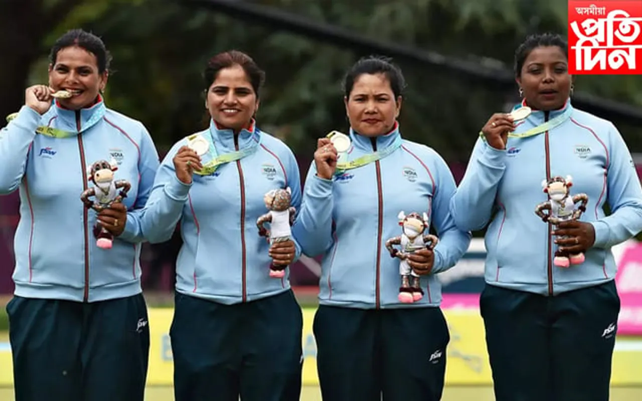 ৰাষ্ট্ৰপতি, প্ৰধানমন্ত্ৰীৰ পৰা মুখ্যমন্ত্ৰীলৈ, AJP ৰ পৰা বিশ্বজিৎ ফুকনলৈ সকলোৱে শুভেচ্ছাৰে উপচাই পেলাইছে স্বৰ্ণ কন্যা নয়নমণিক…