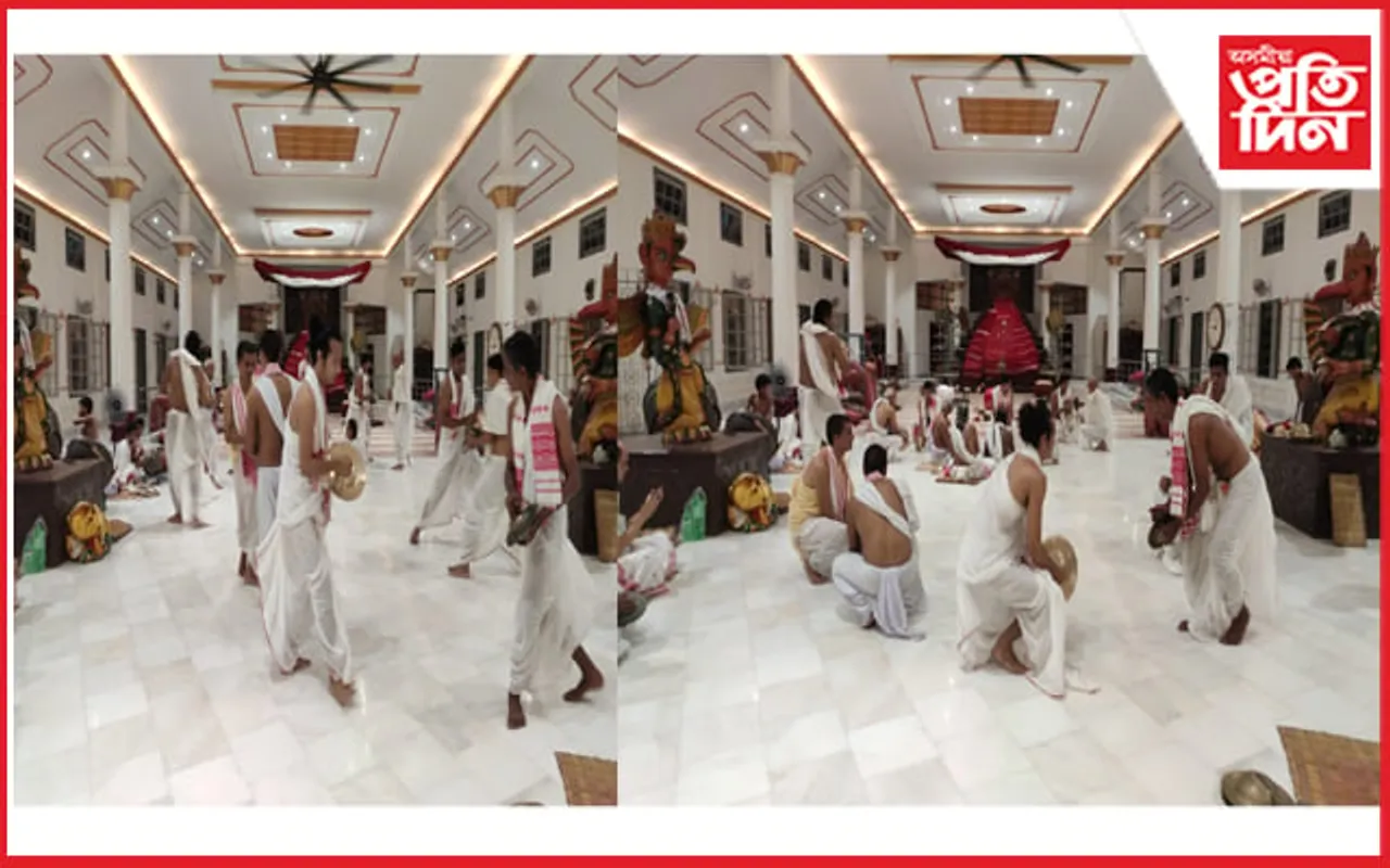 বটদ্ৰৱা থানত পৰম্পৰাগত ভাৱে নন্দোৎসৱ উদযাপন…