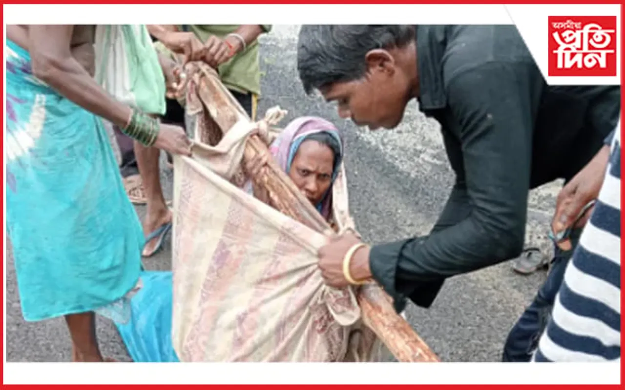 চিকিৎসালয়লৈ যাবলৈ নাই কোনো পথ,  বাটতেই মৃত্যু সদ্যপ্ৰসৱজাত শিশুৰ…