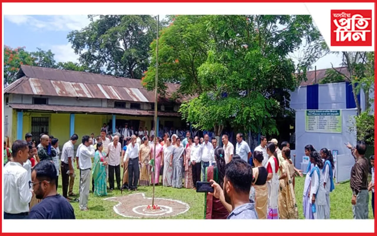 মথুৰাপুৰ উচ্চতৰ মাধ্যমিক বিদ্যালয়ৰ প্ৰতিষ্ঠা দিৱসৰ সফল সামৰণি…