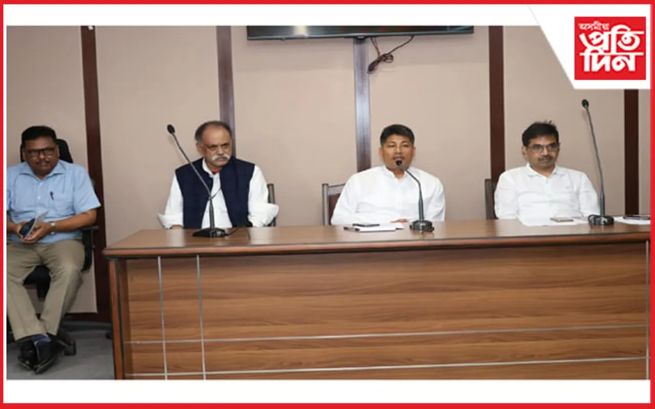জনতা ভৱনত দিব্যাংগ সকলৰ সংগঠনৰ নেতৃত্বৰে মন্ত্ৰী পীযুষ হাজৰীকাৰ বৈঠক