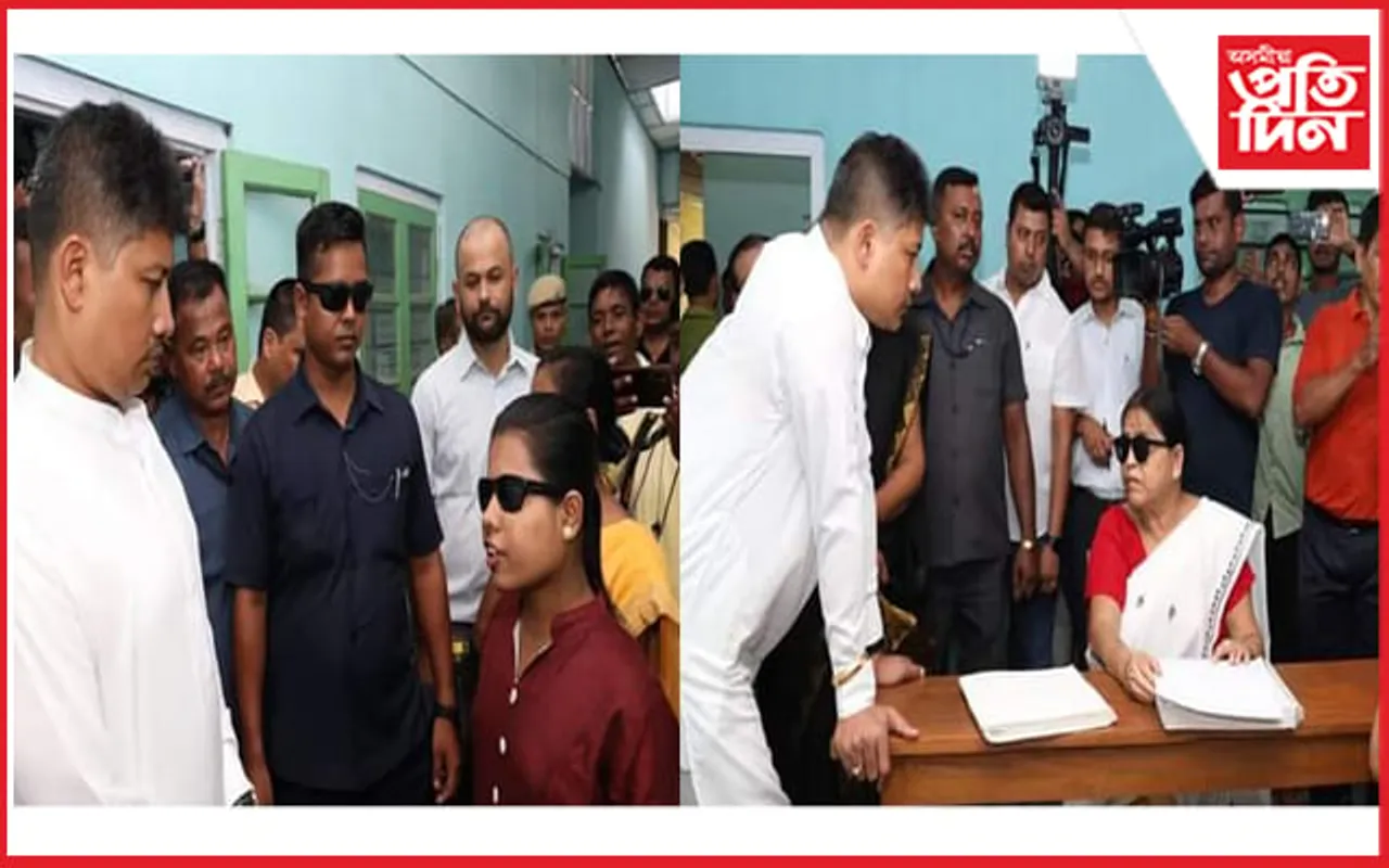 যোৰহাট দৃষ্টিহীন বিদ্যালয় আৰু যোৰহাট বধিৰ বিদ্যালয় পৰিদৰ্শন মন্ত্ৰী পিয়ুষ হাজৰীকাৰ…