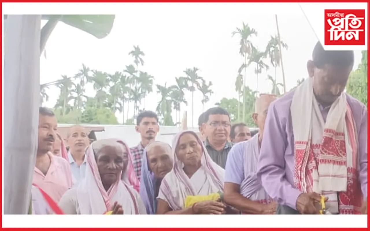 বকোৰ ভালুকঘাটা ৰঙালী বিহু সন্মিলনৰ সোণালী জয়ন্তীৰ কাৰ্যালয় মুকলি…