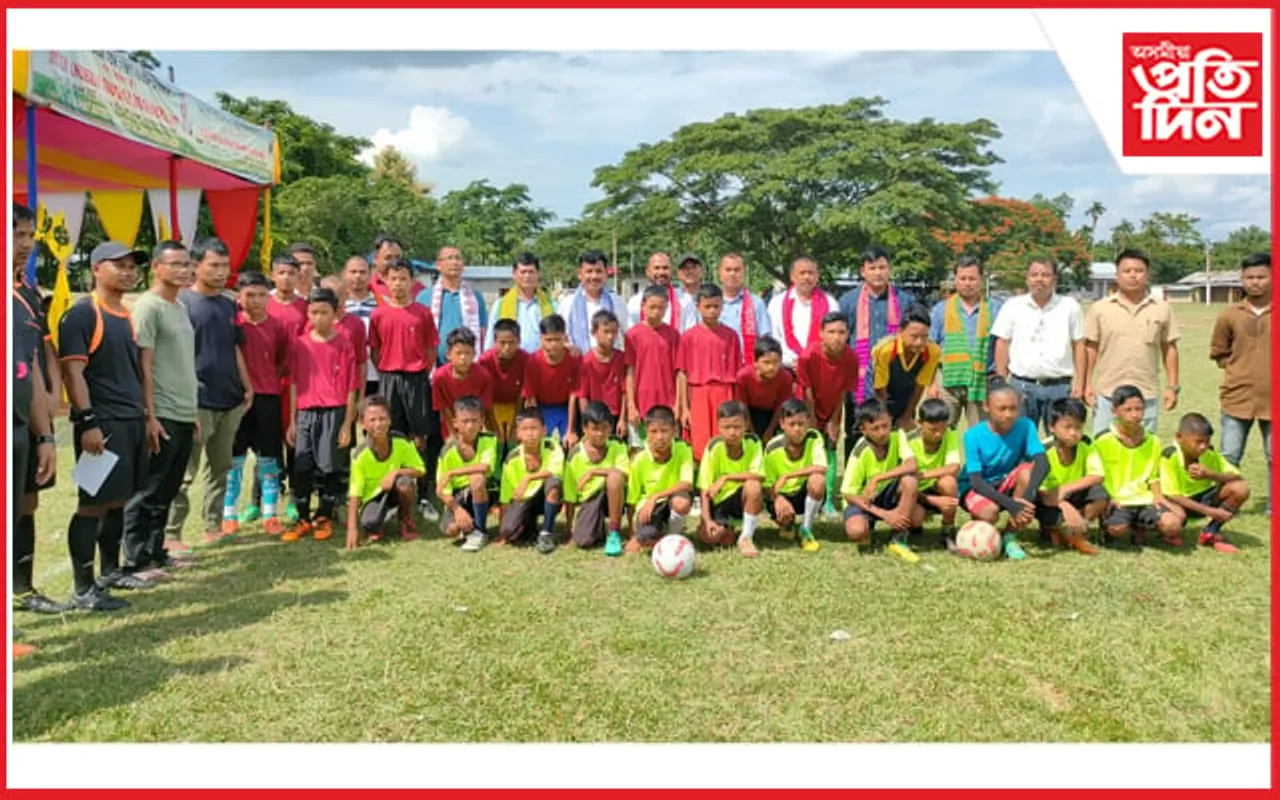 উৰিয়ামঘাট জয়ন্তীপুৰত ফুটবল প্ৰতিযোগিতা…