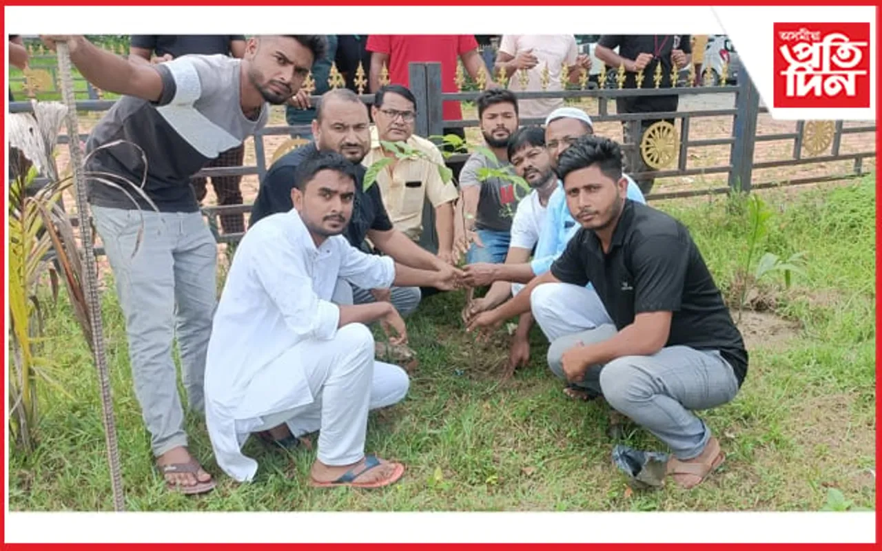 সাংসদ গৌৰৱ গগৈৰ জন্মদিন উপলক্ষে  ফ্ৰেইণ্ডছ ক্লাৱৰ  বৃক্ষৰোপণ কাৰ্যসূচী…