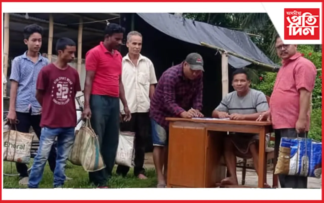 চৰাইদেউৰ নিমনাগড়ত বিনামূলীয়াকৈ বীজ, সাৰ বিতৰণ…