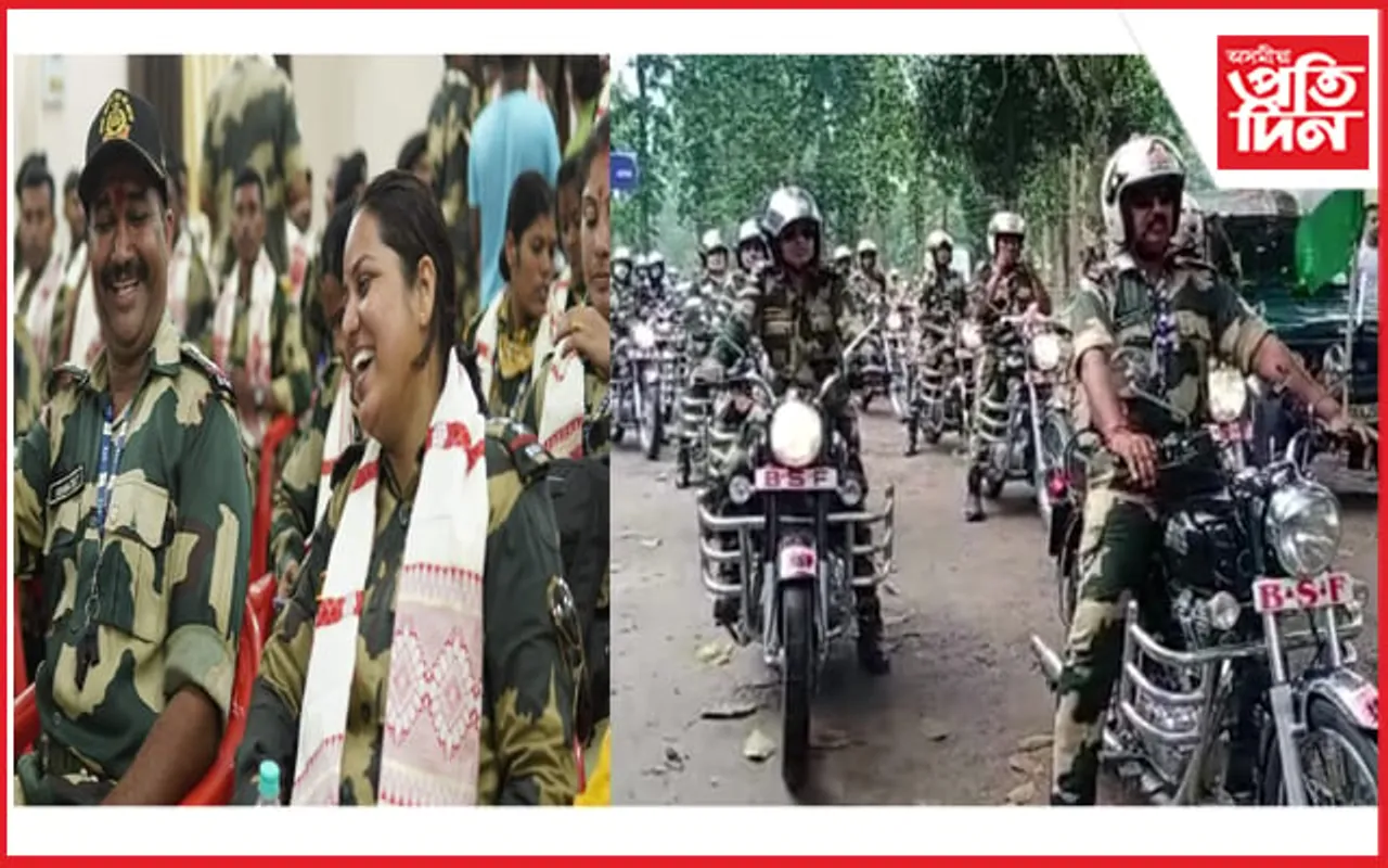 সীমান্ত সুৰক্ষা বাহিনীৰ মটৰ চাইকেল ৰেলী, নৱ প্ৰজন্মক দেশ সেৱাৰ প্ৰতি আকৰ্ষিত কৰাৰ চেষ্টা…