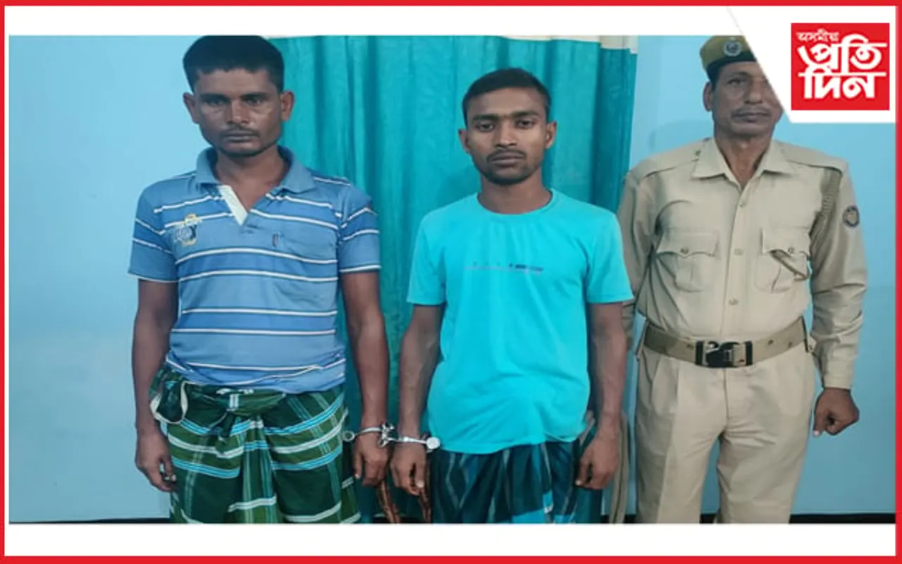 ভাৰত বাংলাদেশ সীমান্তত ৪টা গৰুসহ  সৰবৰাহকাৰীক আটক…