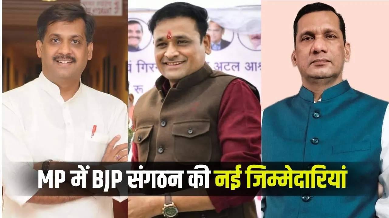 MP BJP New Appointments