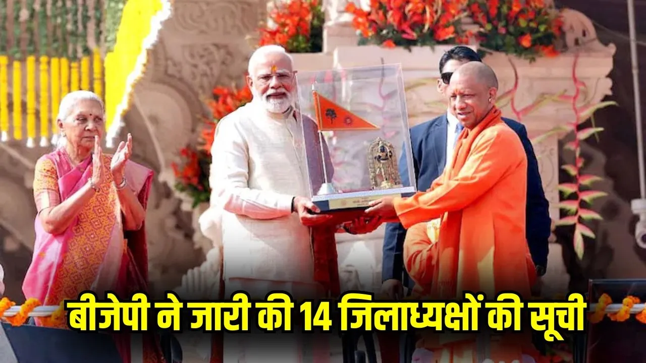 BJP UP District President List 2026 list-announced hindi news zxc