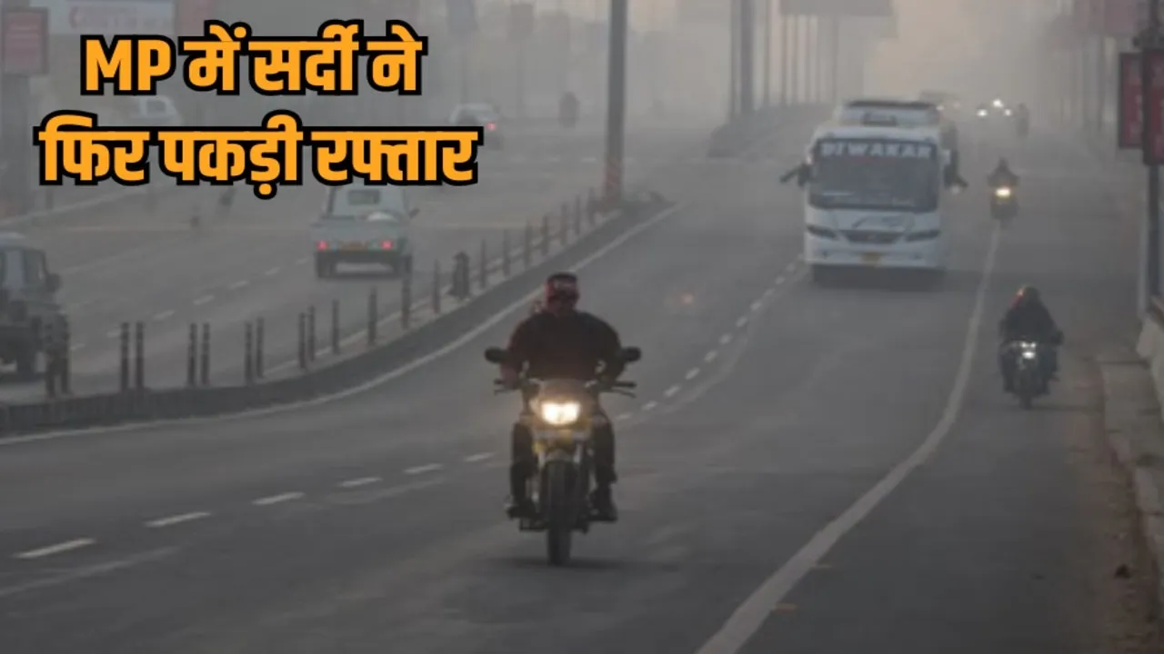 madhya pradesh weather update cold wave alert western disturbance effect hindi news zvj