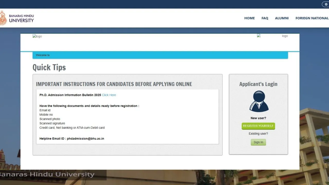 bhu-phd-admission-2026-registration-eligibility-important-dates hindi news zxc