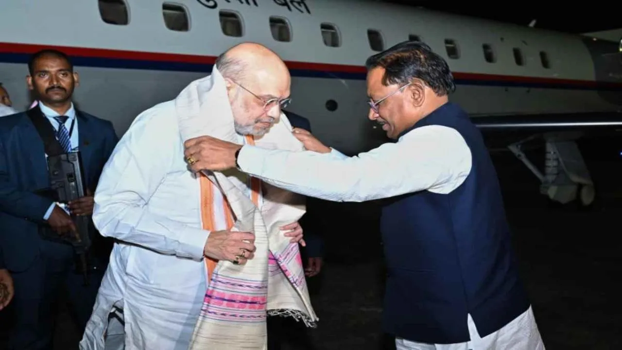 Amit Shah Chhattisgarh Visit