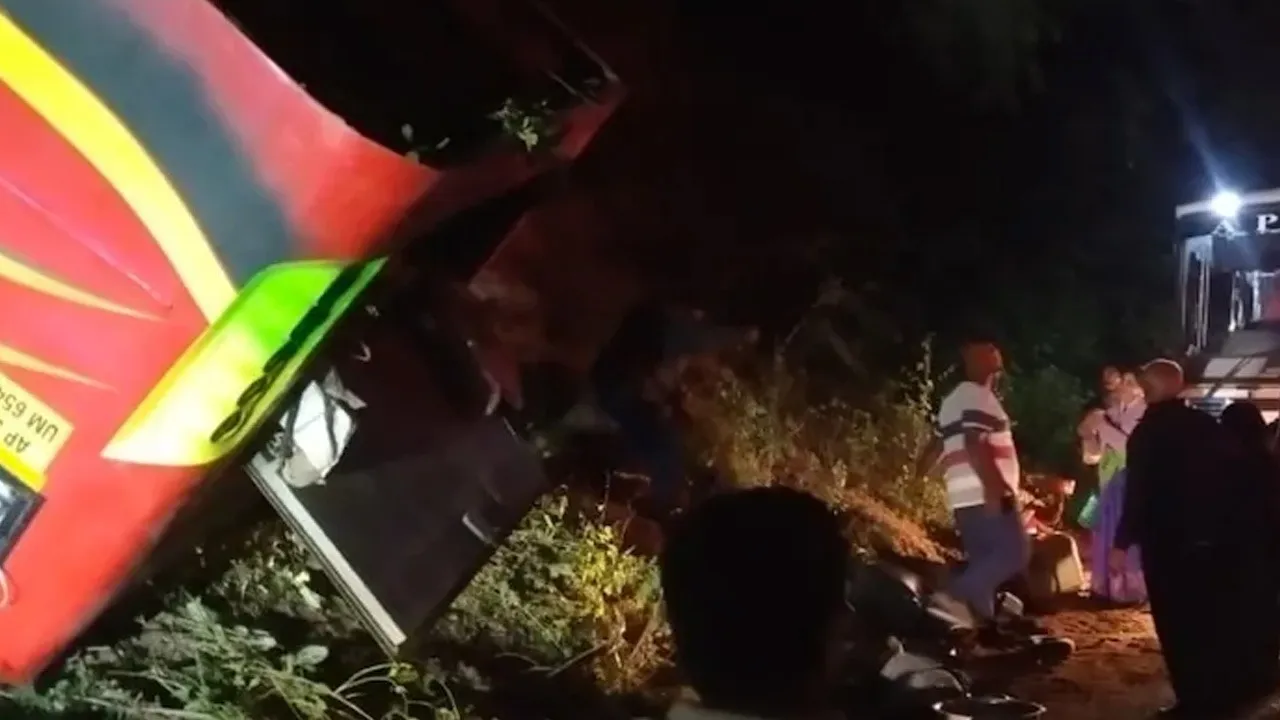 Andhra Bus Accident