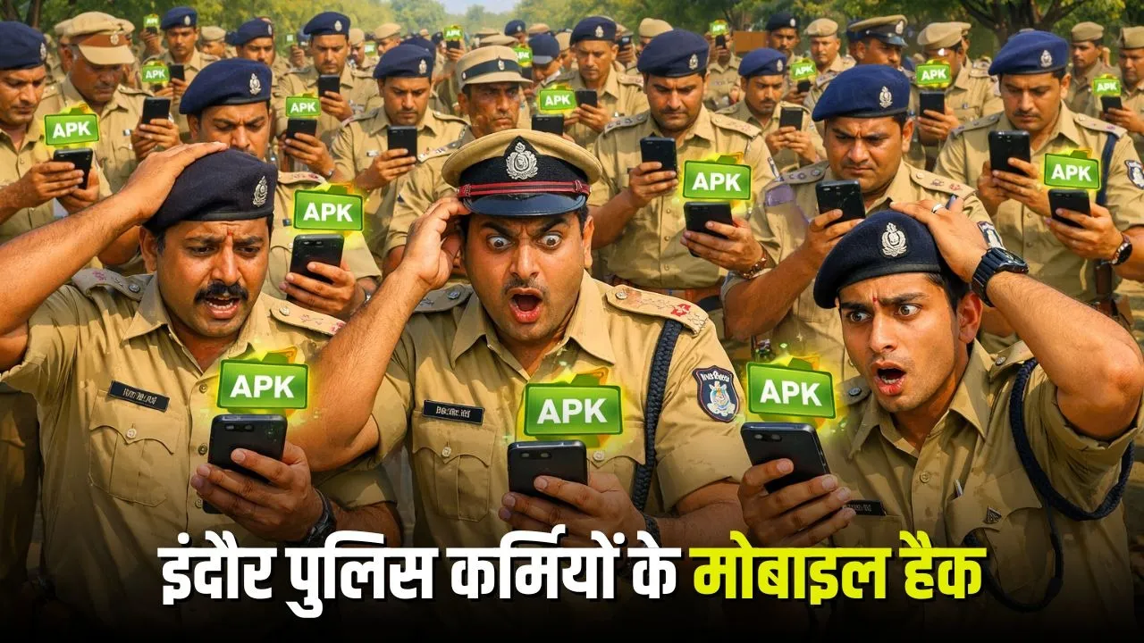 Cyber Attack Indore Police