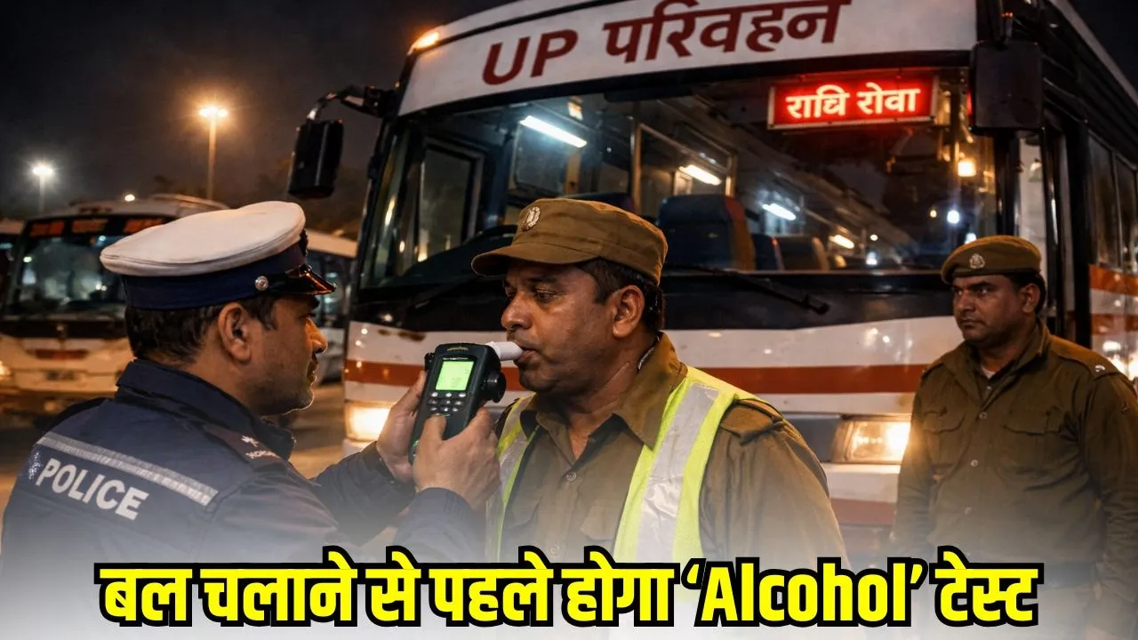 up-bus-safety-new-guidelines-bus Driver fog-speed-limit-alcohol-test hindi news zxc