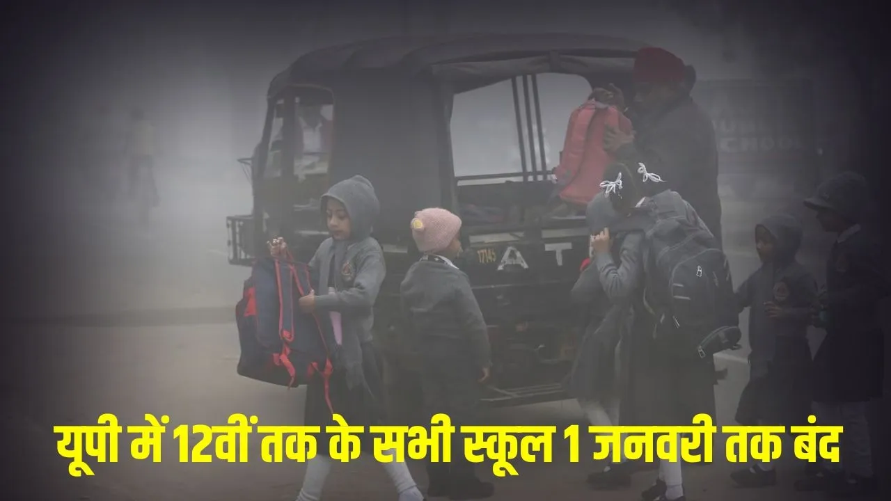 UP Primary School Timing Change schools-closed-till 1 january hindi news zxc