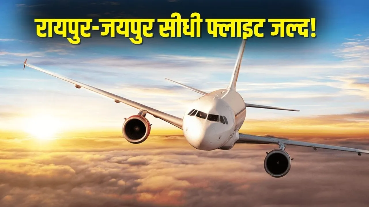 Raipur-Jaipur Flight (1)