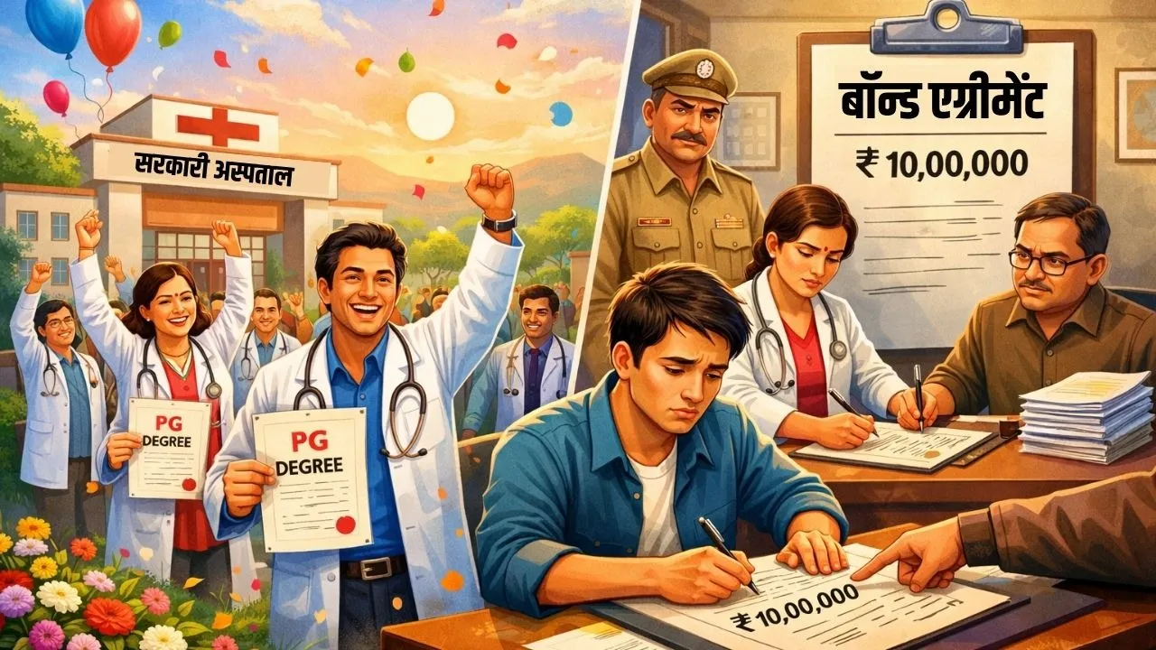 MP Government PG Doctor Bond Rule