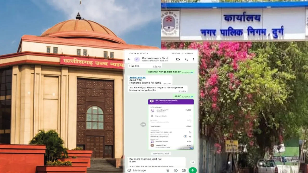 Durg Municipal Commissioner Controversy