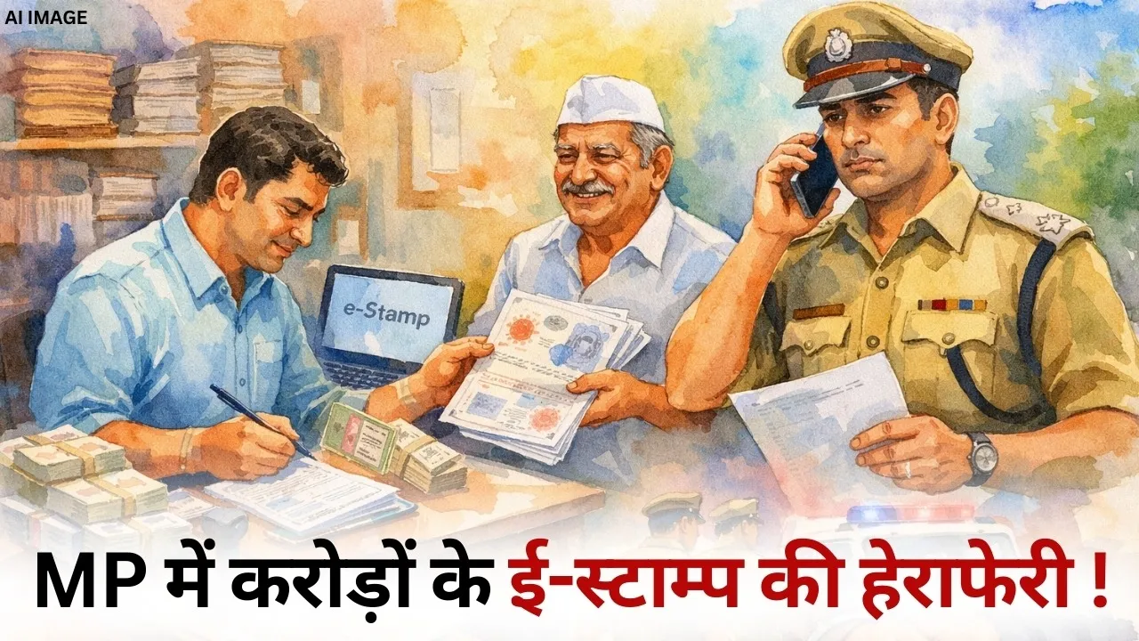 Guna Treasury Stamp Scam