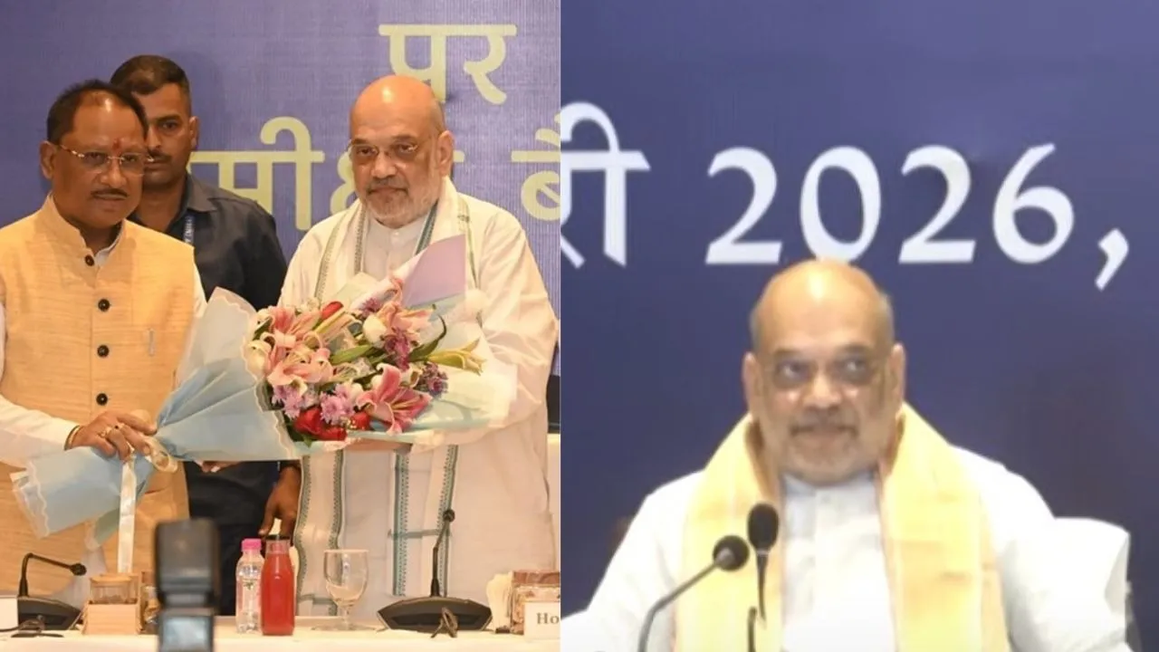 Amit Shah Naxal Meeting