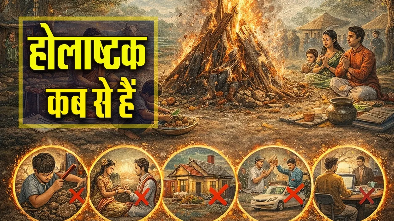 Holashtak 2026 Kab se Hain