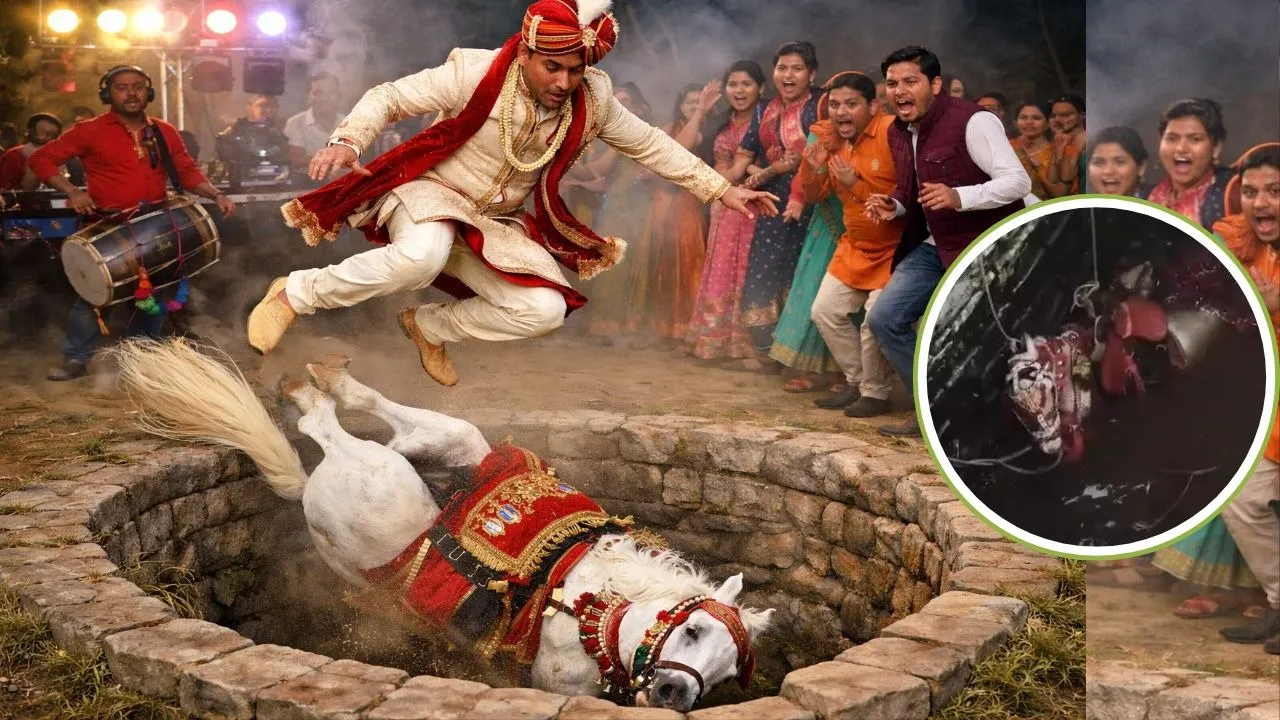khandwa Wedding Accident Horse