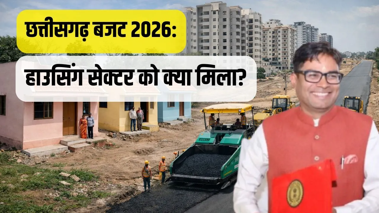 Chhattisgarh Budget 2026 Housing Sector