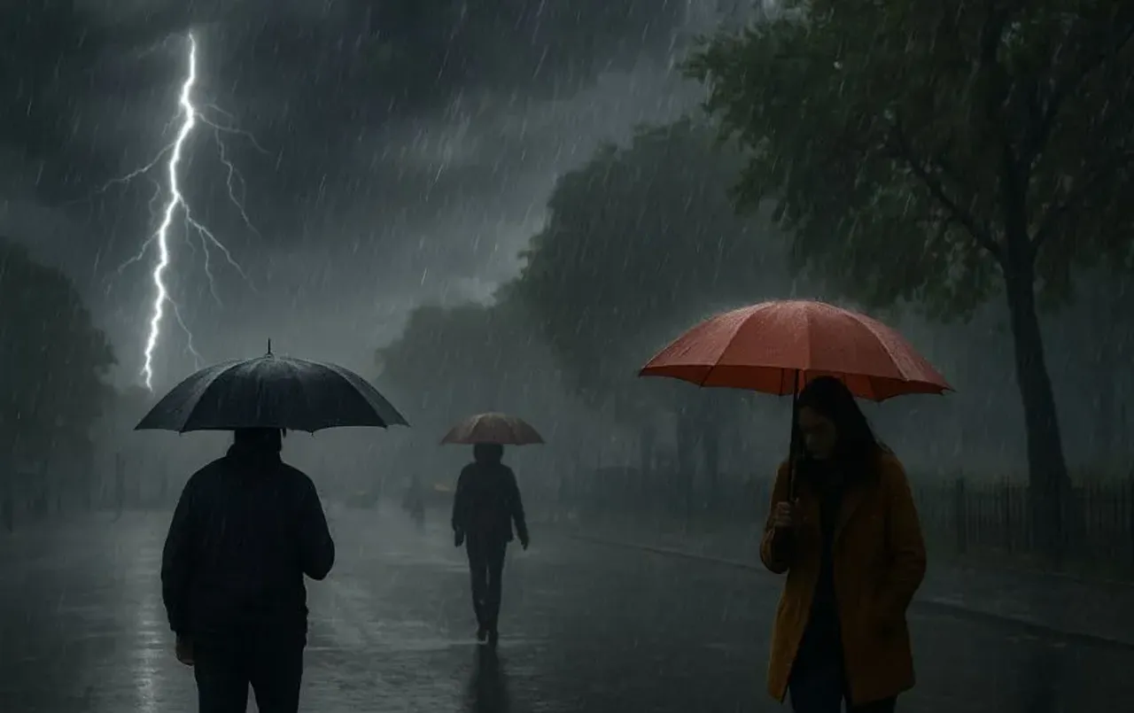 मोंथा तूफान के असर से बदला यूपी का मौसम: पूर्वांचल में भारी बारिश का अलर्ट जारी, लुढ़का तापमान और ठंड ने दी दस्तक