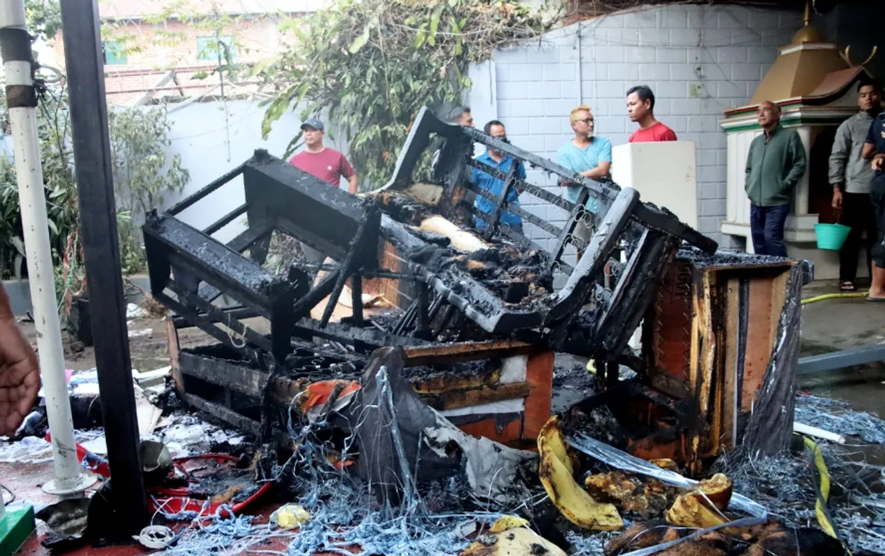 मणिपुर में फिर भड़की हिंसा: मंत्रियों और विधायकों के घरों पर हमला,  इंटरनेट और मोबाइल सेवाएं बंद, 5 जिलों में कर्फ्यू