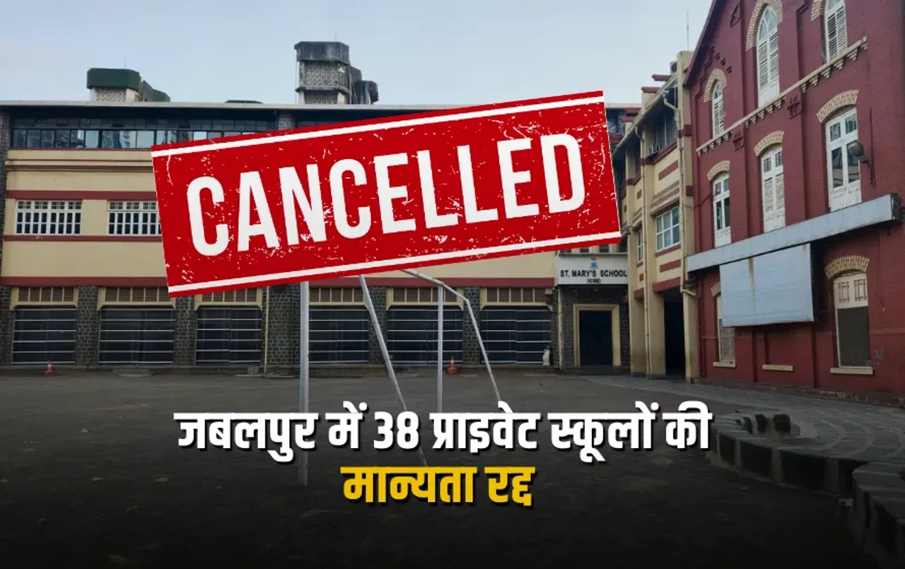 Jabalpur Schools Recognition: स्कूलों में गड़बड़ी पड़ी भारी, जबलपुर में 38 प्राइवेट स्कूलों पर गिरी गाज, रद्द की मान्यता