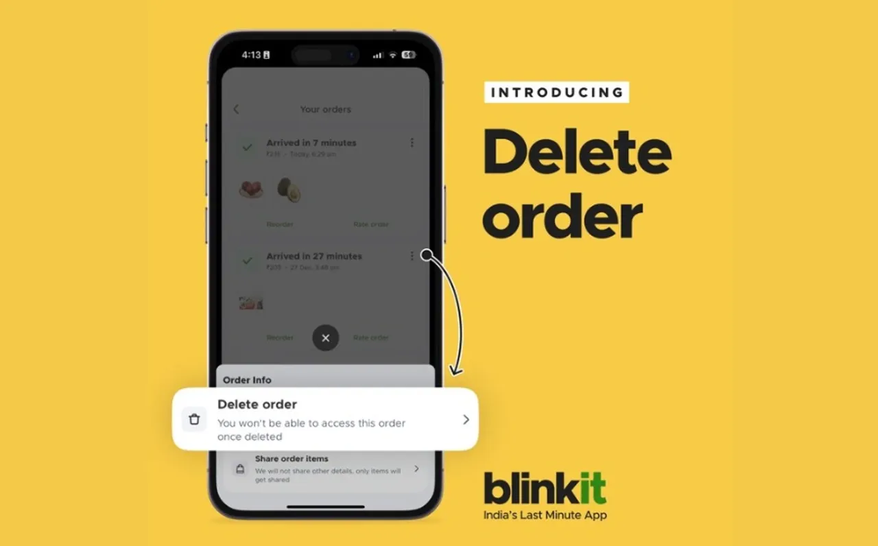 Blinkit Order History