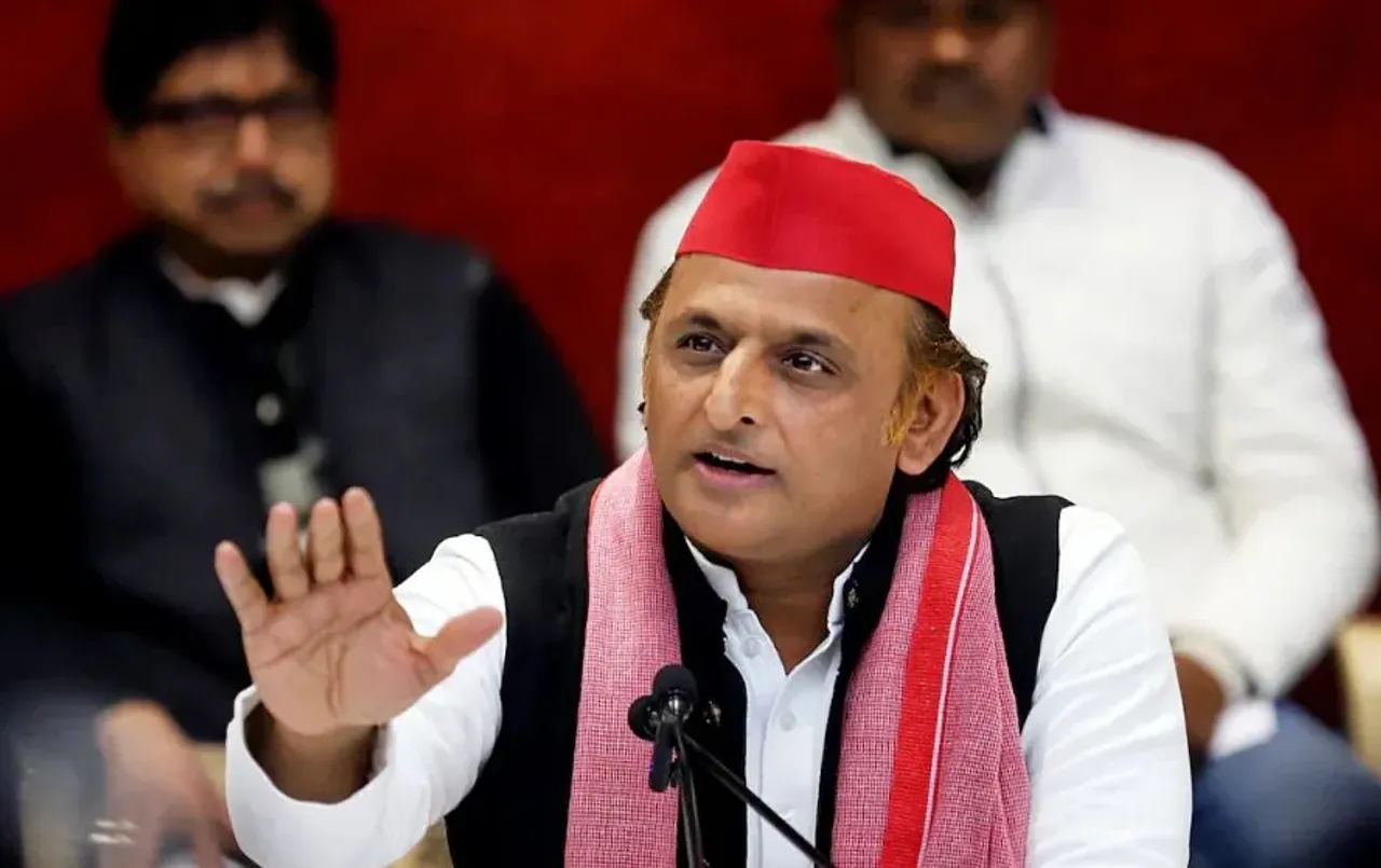 Akhilesh Yadav Press Conference BJP Farmers Circle Rate Demand