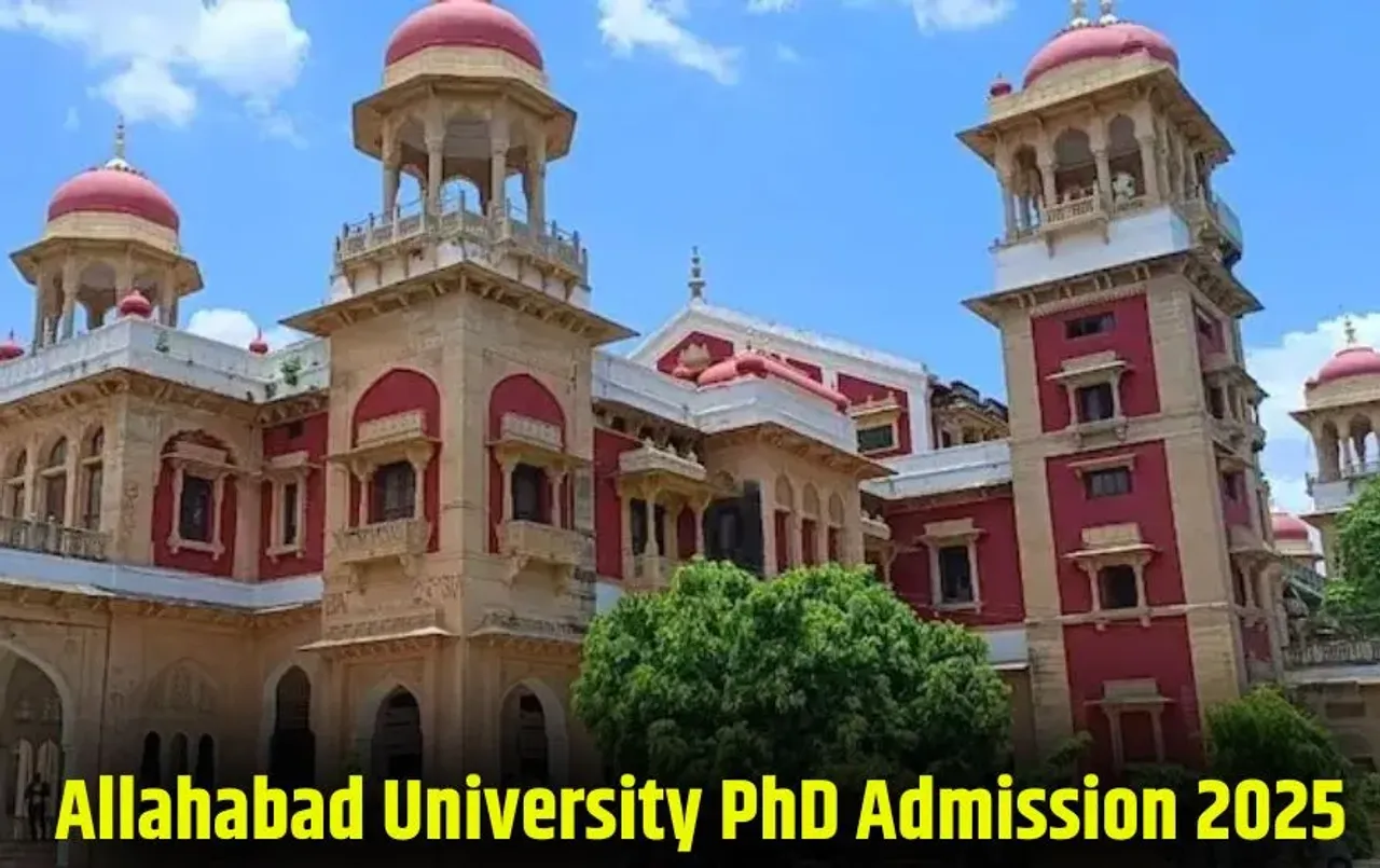 Allahabad University PhD Admission 2025 UGC NET application date 22 october hindi news zxc