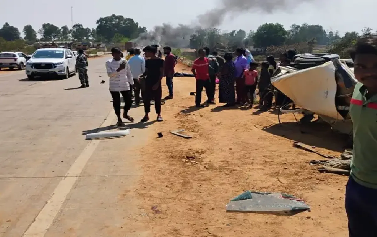 Ambikapur Road Accident