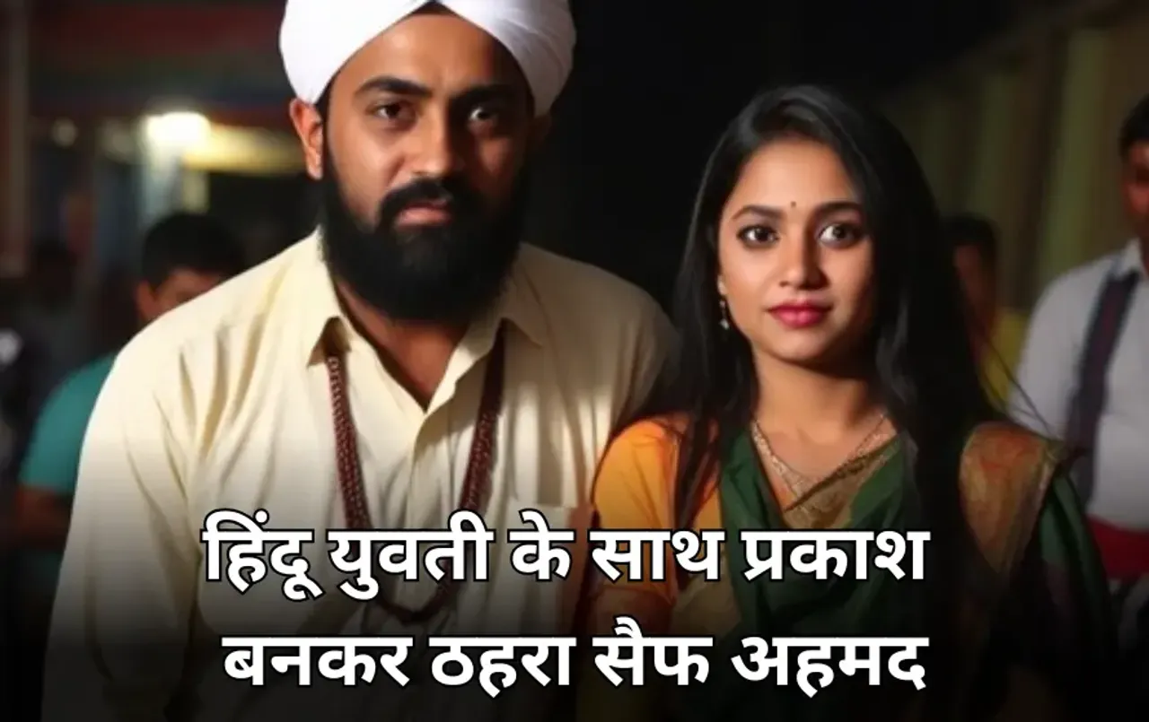 उज्जैन में 'प्रकाश' बनकर हिन्दू युवती के साथ ठहरा सैफ अहमद: ऑटो चालक से लिया था फर्जी आधार कार्ड, ऐसे हुआ खुलासा