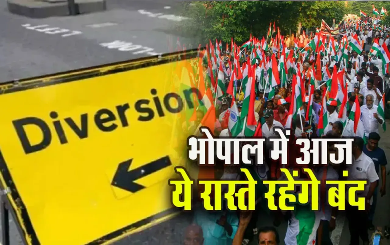 Bhopal-Tiranga-Yatra-Traffice-Plane