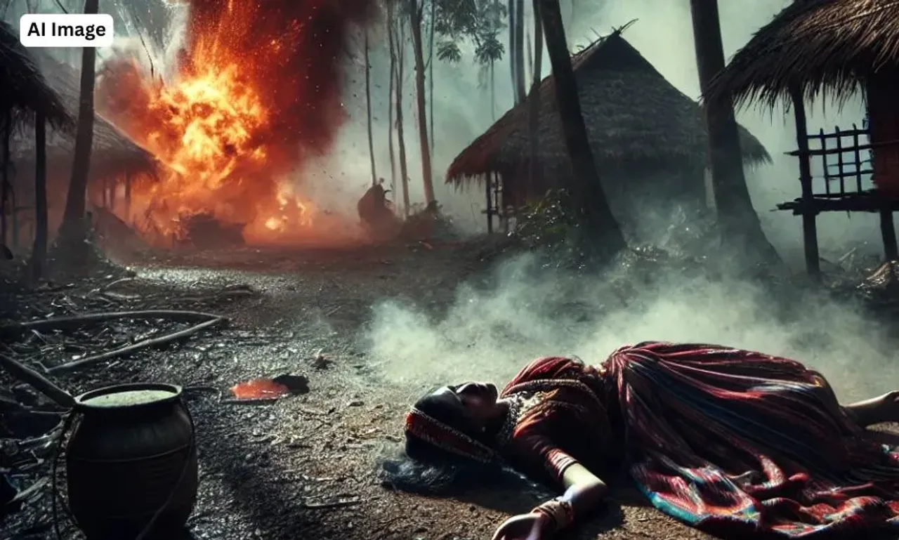 नक्सलियों के IED विस्फोट में महिला की दर्दनाक मौत: महुआ बीनने गई महिला का पैर बुरी तरह क्षतिग्रस्त, मौत