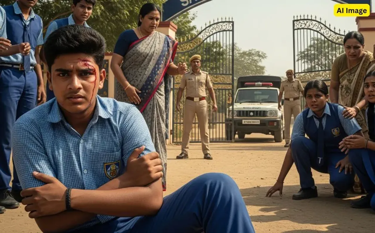 Bilaspur School Stabbing Case