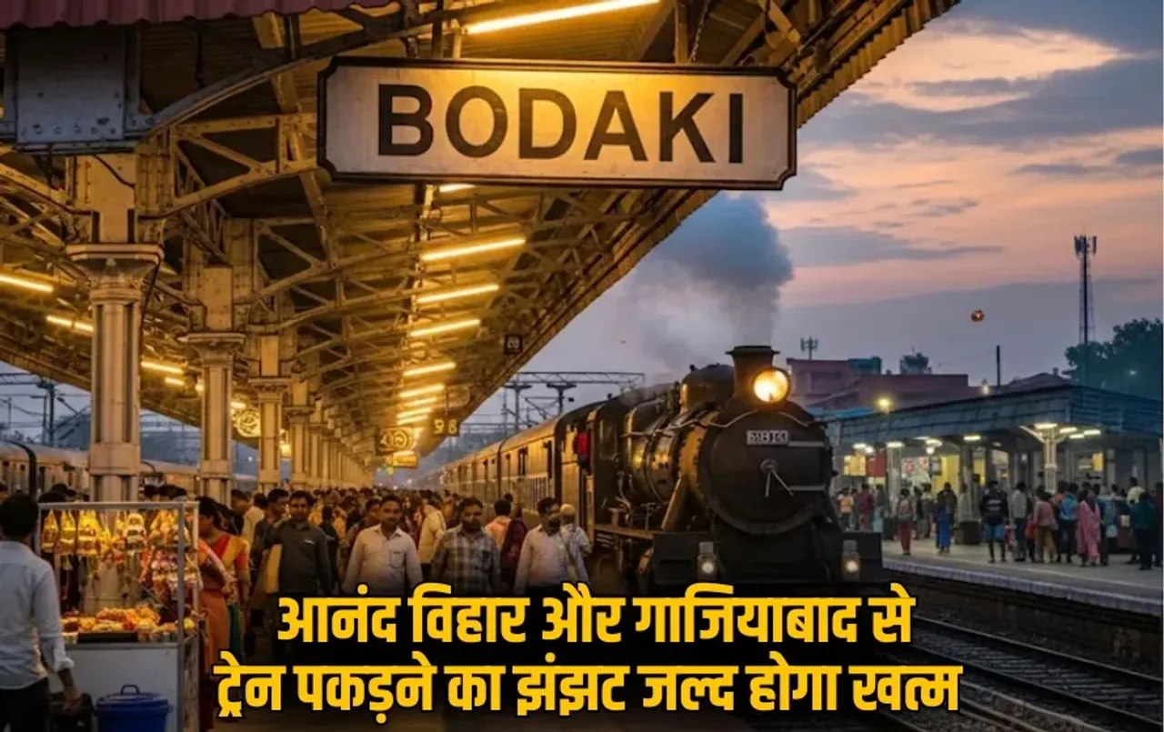 Bodaki Railway Station in greater noida multimodal transport hub hindi news zxc