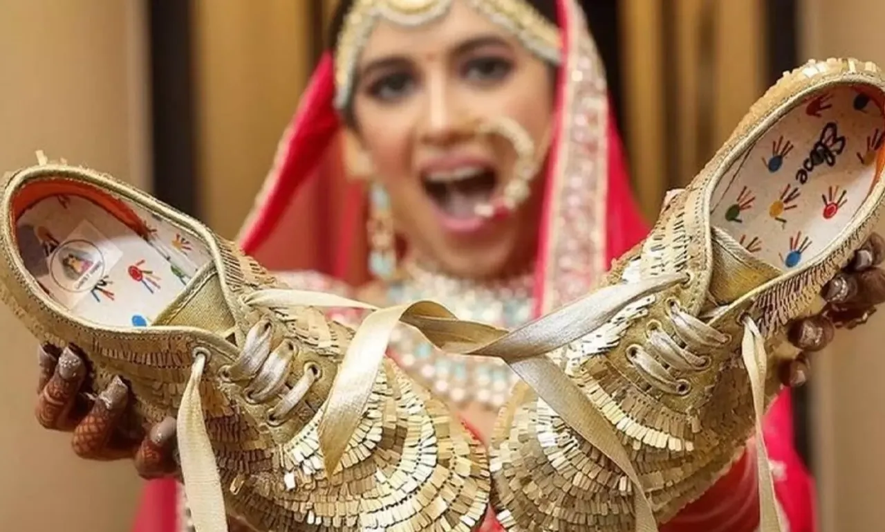 Bridal Theme Sneakers