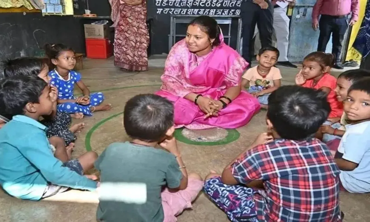 CG Anganwadi Inspection