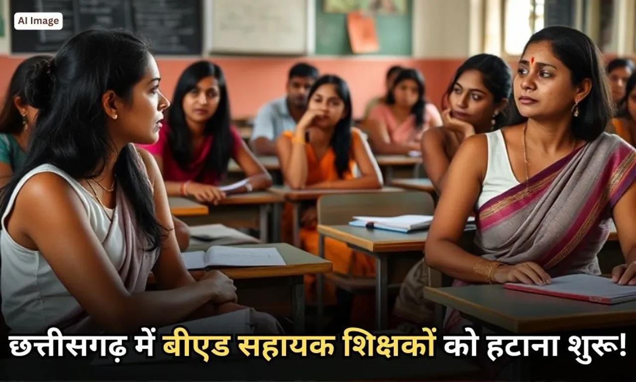 CG B.Ed Assistant Teachers Dismissed