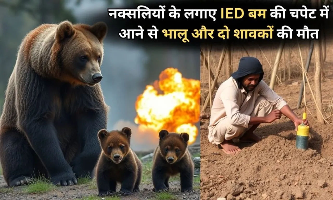 CG Bear And Two Cubs Died