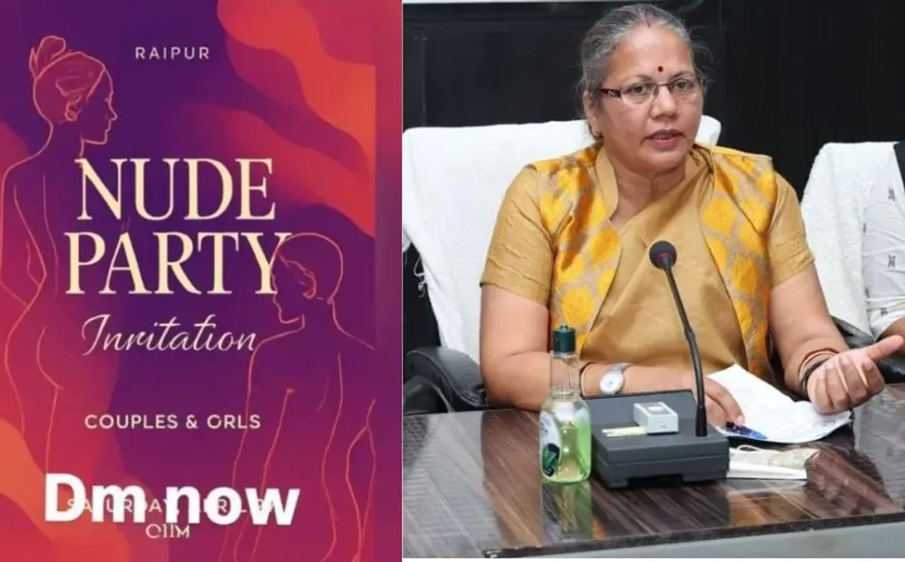 Raipur Nude Party Controversy