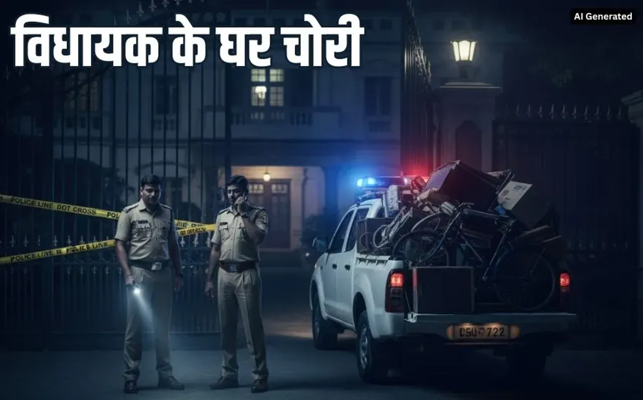 Ambikapur MLA House Theft