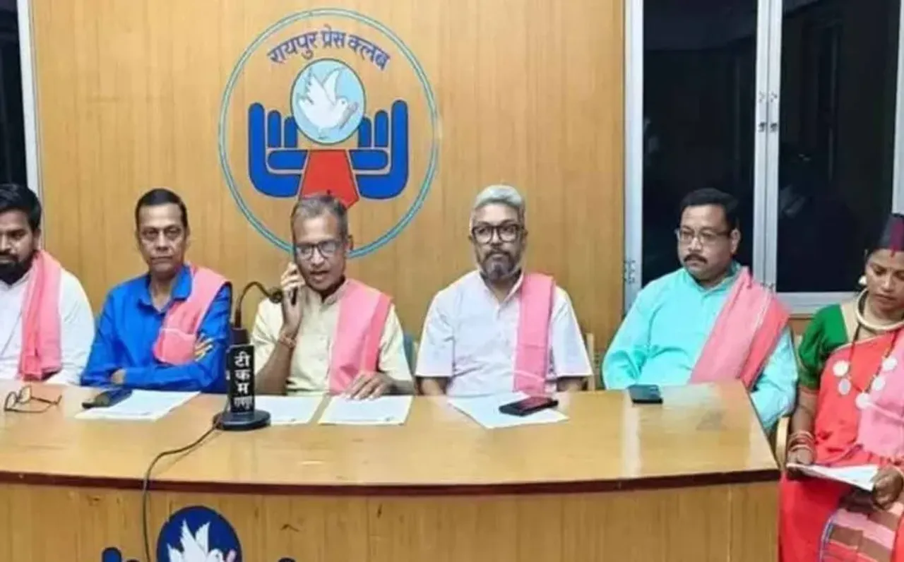 छत्तीसगढ़ महतारी की प्रतिमा तोड़ने की घटना पर उबाल: जोहार छत्तीसगढ़ पार्टी ने 31 अक्टूबर को रायपुर महाबंद का किया ऐलान