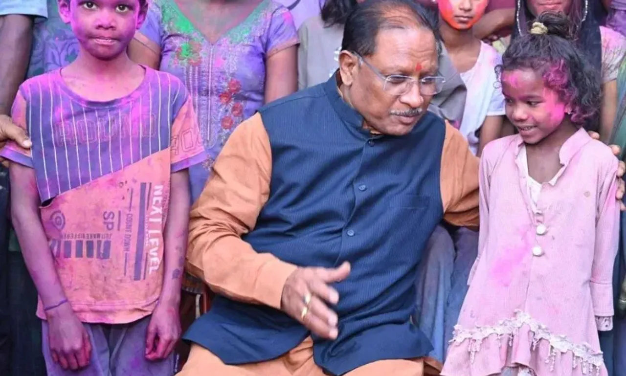 CM Vishnu deo Sai Holi 2025