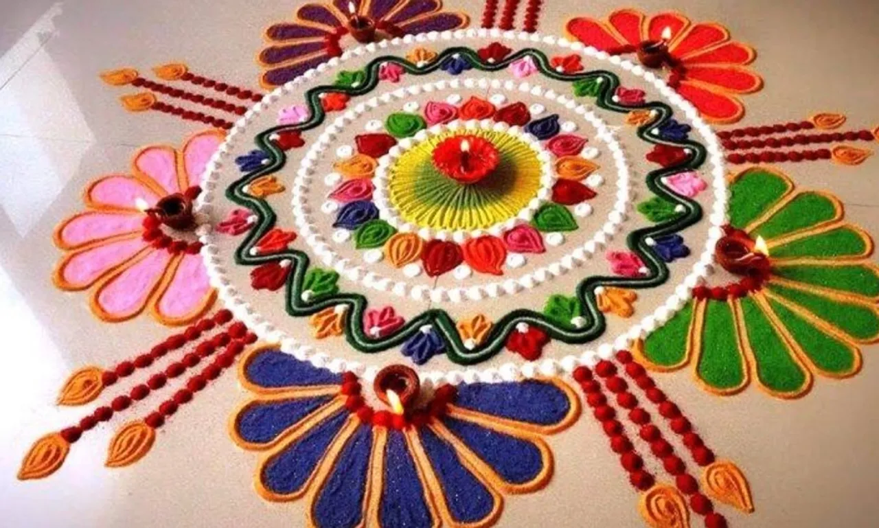 Diwali Beautiful Rangoli Designs